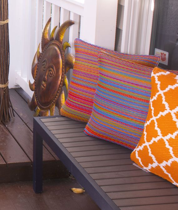 Cancun - Multicolor Outdoor Accent Pillow