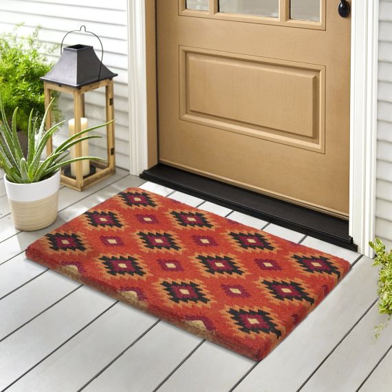 Kilim All-Over - Red Doormat (18