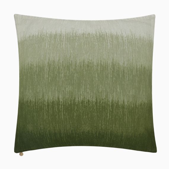 Watercolor Gradient  - Green Double Sided Stain Resistant Indoor/Outdoor Pillow for Patio (20