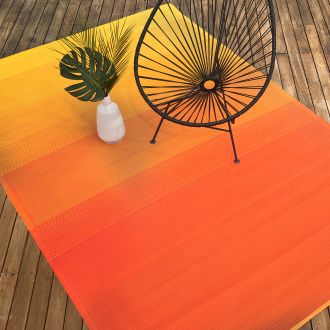 Big Sur - Sunset Ombre Outdoor Rug for Patio