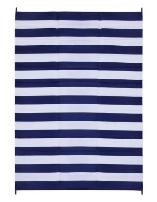 Brittany Stripe - Blue & White (9' x 12') Foldable Rug