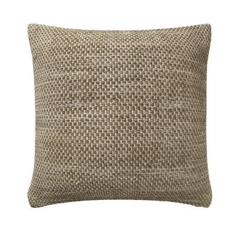Kingscote Indoor Outdoor Decorative Pillow - Beige & White (20" x 20")