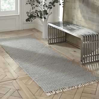 Lancut - Grey  Geometric Indoor/Outdoor Area Rug