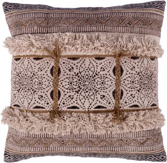 Beira Decorative Indoor Pillow - Natural (20" x 20") - Cotton