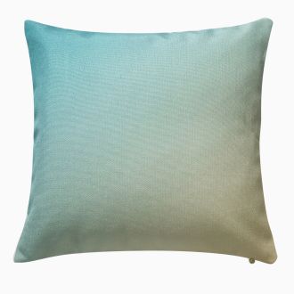 Big Sur Double Sided Indoor Outdoor Decorative Pillow - Aqua (20" x 20")