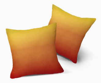 Big Sur Double Sided Indoor Outdoor Decorative Pillows - Sunset (18" x 18") - Set of 2