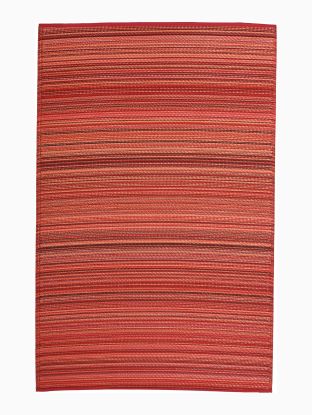 Cancun - Sunset Striped Outdoor Rug for Patio