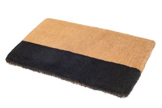 Black Belt Doormat Handwoven Durable