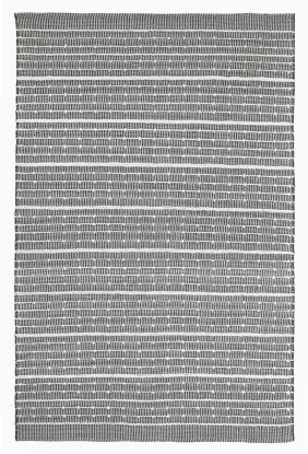 Portland - Charcoal & White Striped Indoor/Outdoor Area Rug