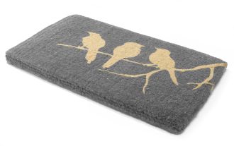 Birds On Branch Doormat Handwoven Durable