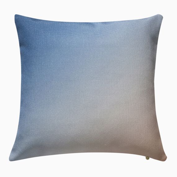 Big Sur Double Sided Indoor Outdoor Decorative Pillow - Blue (20 x 20)