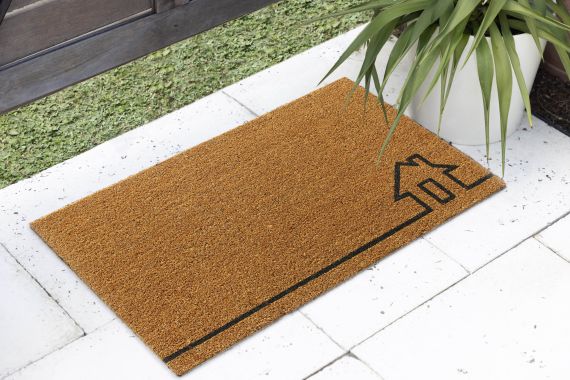 Entryway Doormats, Colorful & Biodegradable Rugs